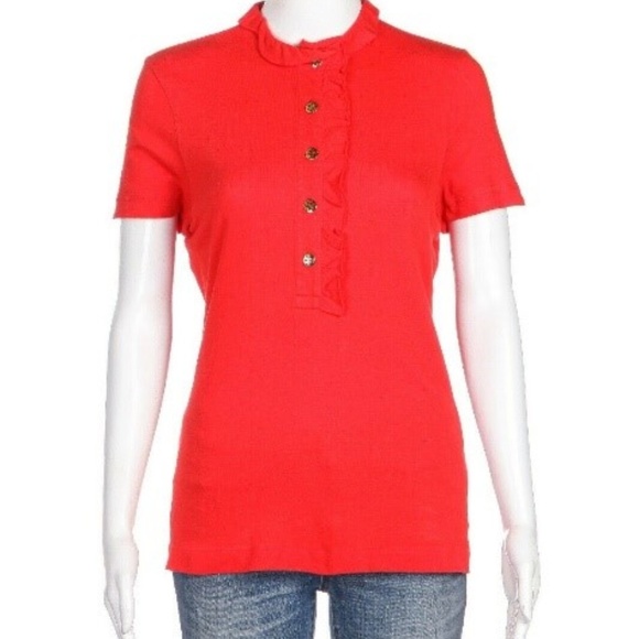 TORY BURCH Ruffle Shirt - Picture 5 of 5